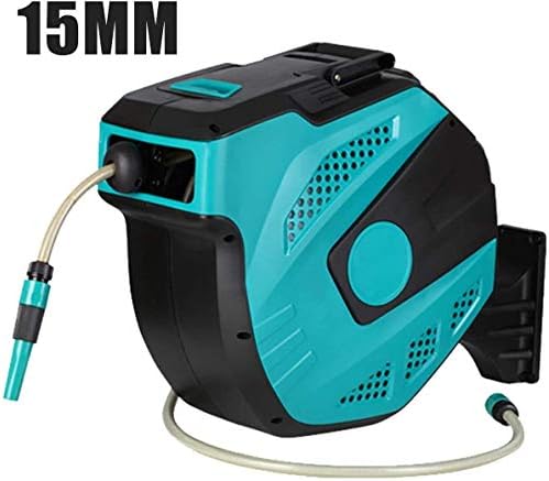 ホースリール 水道ホース 伸びるホース 散水ホース ホーズリール 自動水道管リサイクル 15mホース リール家庭用ソフト伸縮収納ラック周りチューブカー散水カーウォッシュ水鉄砲ノズル水ドラム