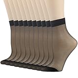 INCHER Women's Girl's Ankle High Short Socks Durable 10,20 Pairs Pack