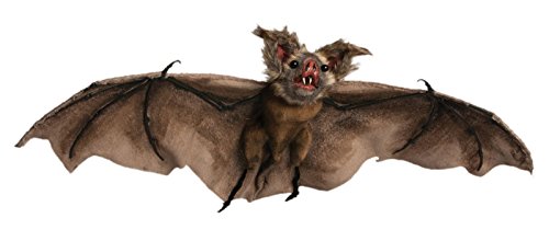 Realistic Hanging Brown Bat