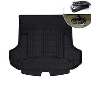 Frogum Flexibele 3D rubberen mat voor de kofferbak 1 stuk rubber zwart De mat past perfect voor Dacia Logan MCV II vanaf…
