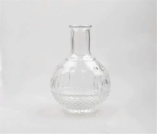 Amazon Com Jruf 7 5 Tall Taper Design Transparent Vases Floor