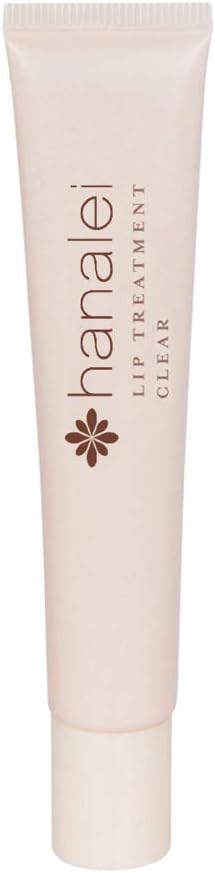 Lip Treatment by Hanalei, Made with Kukui Oil, Shea Butter, Agave, and Grapeseed Oil Soothe Dry Lips, (Cruelty free, Paraben Free) MADE IN USA. Clear (15g/15ml/0.53oz)