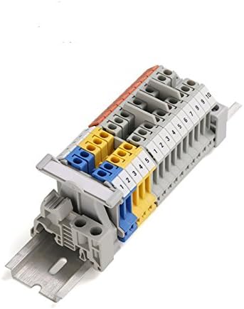 Suyep ZB6 Numbers Strip Markers for Rail Mounted Terminal Blocks (10)