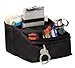 Uncle Mike's Law Enforcement Deluxe Car Seat Organizer, Black
