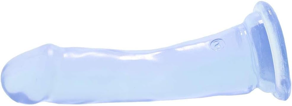 Doc Johnson 6.5-Inch Slim Dong, Clear, Transparent, 6.5 Inch (Pack of 1) - Image 5