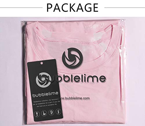 BUBBLELIME Open Back Shirts for Women Activewear Workout Clothes Fitness Long Sleeve Comfortable