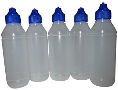 3D Jelly Cake Tools Bottle Gelatin Art Jello Gracilaria Bottle Needle Bottle 100ml Luer Lock Tip Empty Bottle Free PDF Files Online Download Formula Recipes (Gelatin Bottle 5pcs) by Ajimax