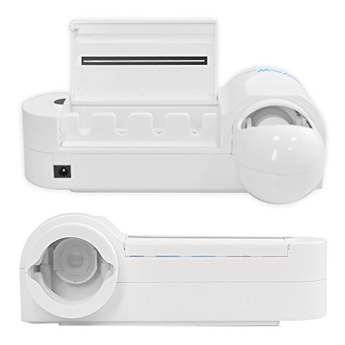 Upgraded Toothpaste Dispenser UV Sanitizer Toothbrush Sanitizer Wall Mounted Toothbrush Holder