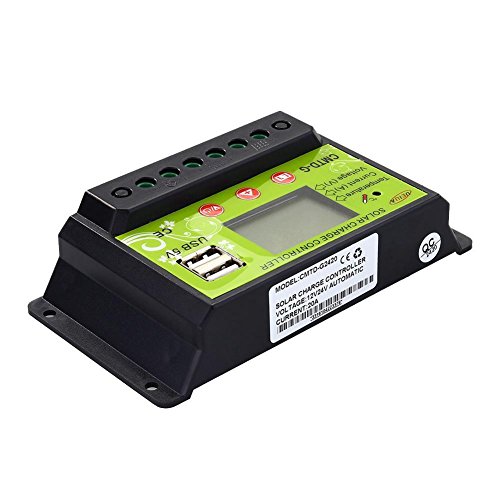 Sun YOBA 20A Solar Charger Controller Solar Panel Battery Intelligent Regulator with USB Port 12V/24V