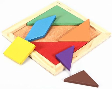 rompecabezas de madera 7 piezas