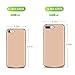 iPhone 7 Plus Battery Case,NUTK 3500mAh 3 in 1 Combo Protable Slim Ultra Thin Hard Luxury Extended Charging Backup Power Case Cover,Rechargeable Power Bank Charging Case for iPhone 7 Plus.Rose Gold