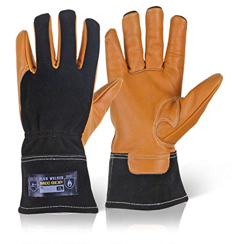 Mec Dex MECWD-711S Flux Welder Mechanics Glove, Small