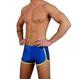 Men's New Retro Fitness Hot / Workout Gym Short By Gary Majdell Sport