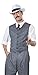 California Costumes Men's Mobster Costume, Black/White X-Large