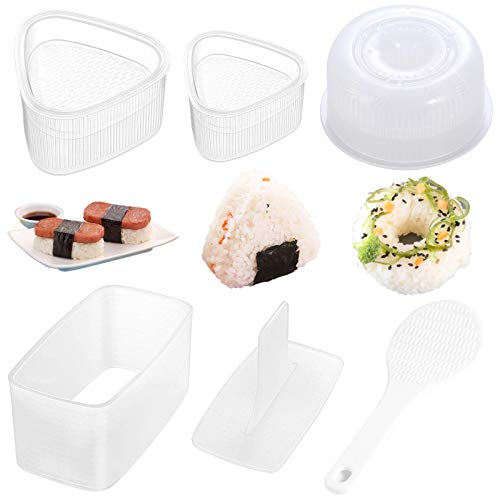 AYCCNH 4 Pack Sushi Maker Kit, Non Stick Musubi