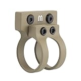 Monstrum Tactical Offset Flashlight Mount for Keymod Rail Systems (Flat Dark Earth)