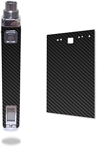 Decal Sticker Skin WRAP - Innokin iTaste VV V3.0 - Carbon Fiber Black Grey Pattern Background