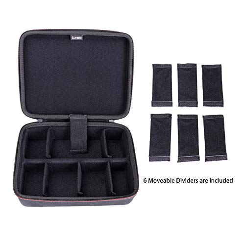 image for LTGEM EVA Hard Portable Travel Case for Card Games. Hold up to 1600 Ca