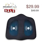Comfier Coccyx Orthopedic Seat Cushion, Cool Gel and Memory Foam Seat Cushion with Massage, Seat Pad for Office Chair Desk or Car Seat, Relieve Sciatica Back Tailbone Pain