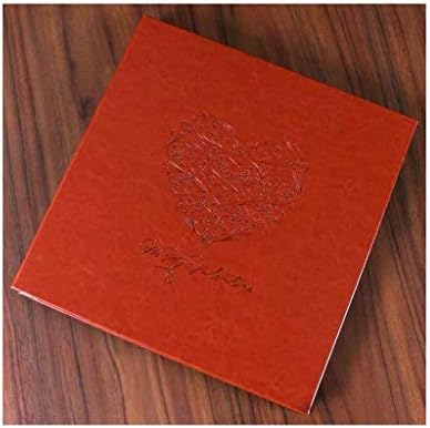 フォトアルバムラージ粘着レザー粘着diyアルバム手作りフォトアルバムレトロクリエイティブカップルフィルムアルバム