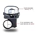 LYCAON Bicycle Bell 8 Colors Mini Aluminum Alloy Bike Bell Loud Crisp Clear Sound Bike Ring Horn Accessories