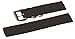 Ballistic NATO Two Piece Nylon Canvas 20mm Military Black Replacement Watch Band