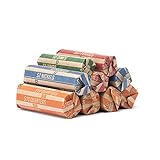 300 Assorted Flat, Coin Roll Wrappers, 75 of Each Wrapper