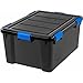 Ziploc Black WeatherShield Storage Box, Large (3)