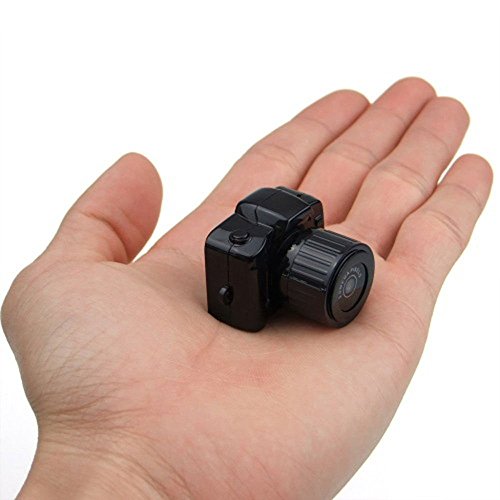 Mengshen Smallest 1080720p Super Mini Thumb Camera Video Recorder Camcorder Webcam DVR(Black) MS-Y3000