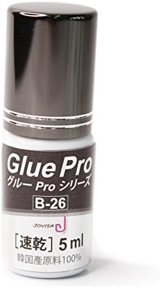 JOVISA Fast Glue B-26, Bonding time 5~7 secs, 5 ml for Eyelash Extension Glue, Professional Grade Adhesive, Made in Korea