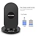 Fast Wireless Charger for iPhone X / 8, Jelly Comb QC 2.0 / 3.0 Fast Qi Wireless Charging Station Phone Stand Charger for Samsung Galaxy S8 S7 S7 Edge S6 S6 Edge S6 Plus Note 5(Adapter Not Included)