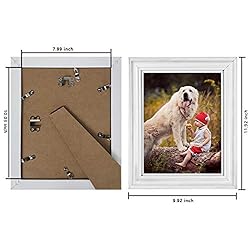 Hap Tim 8x10 Picture Frame White Wooden Photo