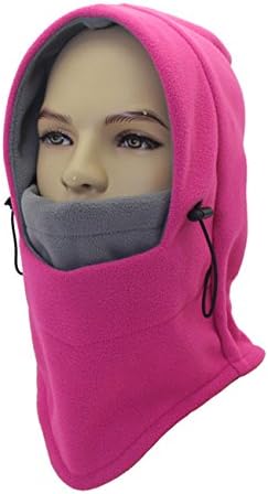 Cold Weather Masked Fleeces Hat Face and Neck Mask Warm Cap Outdoor for Unisex (C7)