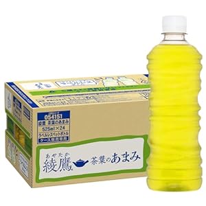 コカ・コーラ 綾鷹 茶葉のあまみ ラベルレス 525mlPET ×24本