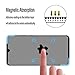 [2 Pack] INGLE Compatible with Oneplus 6T Screen Protector, Full Coverage Tempered Glass Screen Protector Film Edge to Edge Protection for Oneplus 6T
