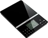 GoWISE USA Multifunction Slim Digital Kitchen Nutritional Scale 11 Lbs Capacity Tempered Glass GW22005