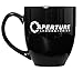 Aperture Laboratories - 15oz Deluxe Double-Sided Bistro Coffee Tea Mug (Black)