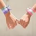 Cyndibands 25 Count Hair Ties (More Colors Available) No-Snag Knotted Ponytail Holders/Bracelets - Forest Green