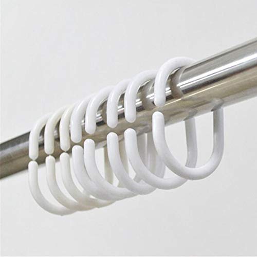 Ecolog 48 Packs Plastic Shower Curtain Rings Curtain C Rings Hook