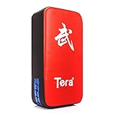 Tera PU Leather Rectangle Kicking Strike Punching Pad Arm Shield Target for Focus Training of Karate Muay Thai Kick Boxing UFC MMA