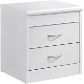 Hodedah Night Stand, White