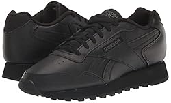 Reebok Women's Glide Sneaker, Black/Pure Grey, 5