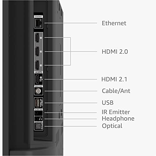 Allnew Amazon Fire TV 50" Omni QLED Series 4K UHD smart TV, Dolby