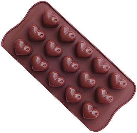 NEESHOW Silicone Cake Baking Heart Mold Cake Pan Muffin Cups Handmade Soap Moulds Biscuit Chocolate Ice Cube Tray