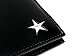 Wiberlux Givenchy Men's Star Logo Detail Billfold Real Leather Wallet One Size...