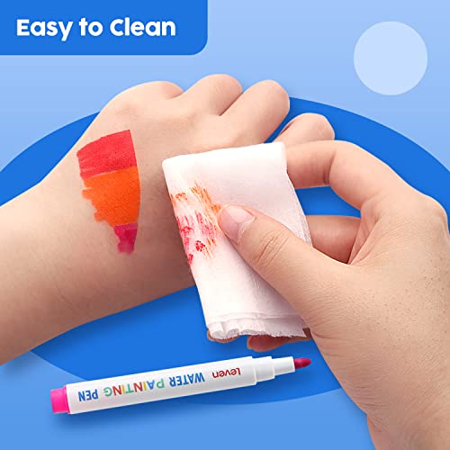 Leven Magical Water Painting Drawing Set for Kids, Floating Ink Pens 12