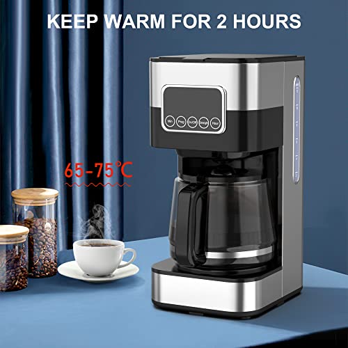 FZSNOK 10Cup Programmable Coffee Maker Automatic Drip Coffee Maker
