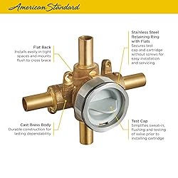 American Standard RU102 Flash Shower Rough-in Valve