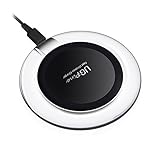 Fast Wireless Charger,UGpine QI Wireless Charging Pad for Samsung Galaxy S8,S8 plus,S7,S7 Edge,Note 5,Note 8,S6 Edge Plus,Support Standard Charge for all QI-enabled Devices