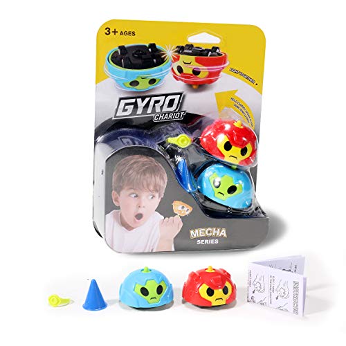 image for FREE TO FLY Novelty Spinning Tops Gyro Cars -Kids Battling Tops Spinni